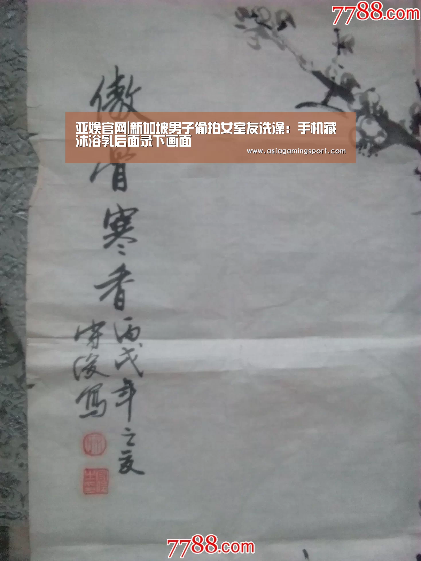 亚娱官网|新加坡男子偷拍女室友洗澡:手机藏沐浴乳后面录下画面(图2) 亚娱