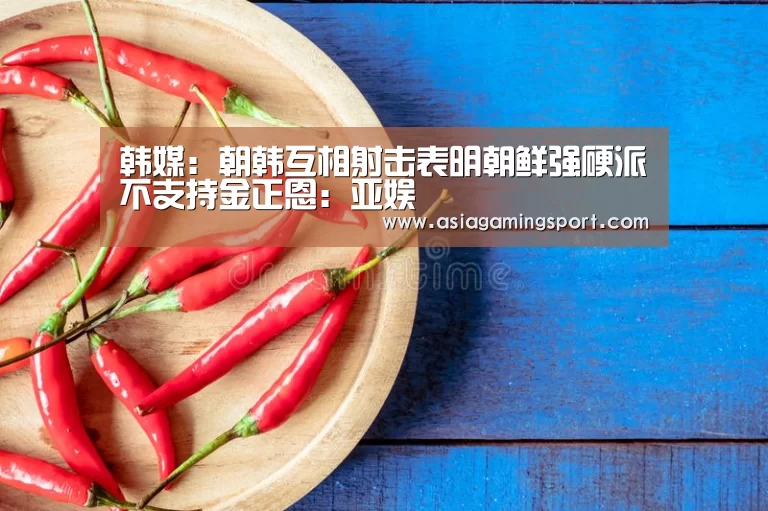 韩媒:朝韩互相射击表明朝鲜强硬派不支持金正恩:亚娱(图2) 亚娱