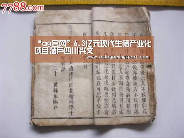 “ag官网”6.3亿元现代生猪产业化项目落户四川兴文(图4) 亚娱